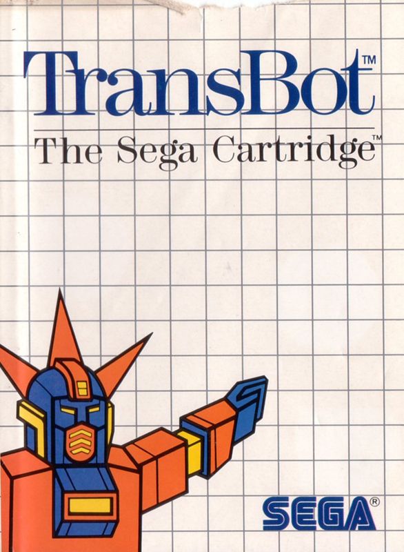 TransBot (Sega Card) box art for Sega Master System